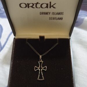 Silver Cross Necklace